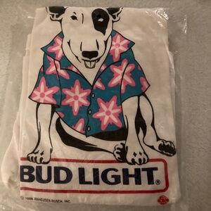 But Light Spuds McKenzie  T-Shirt Vintage New in pack